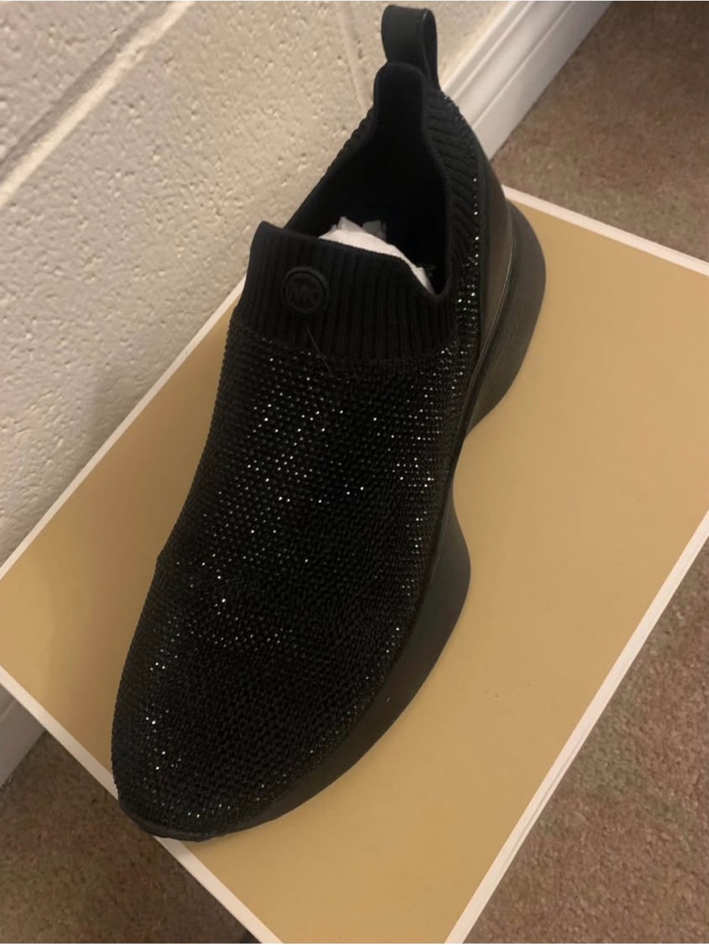 Michael Kors Rhinestone Sneakers - Picture 2 of 3